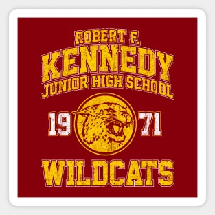 Robert F Kennedy Junior High School Wildcats - Wonder Years Magnet